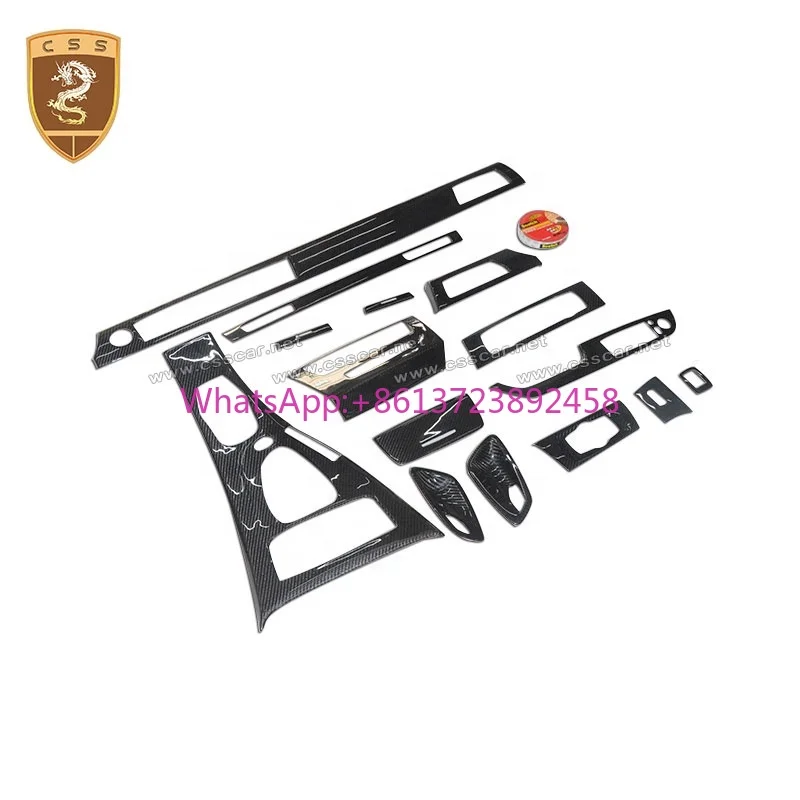 

Car Accessories Carbon Fiber Interior Panels Kit Car Central Control Switch Button Panel for BMW M Series E92 M3
