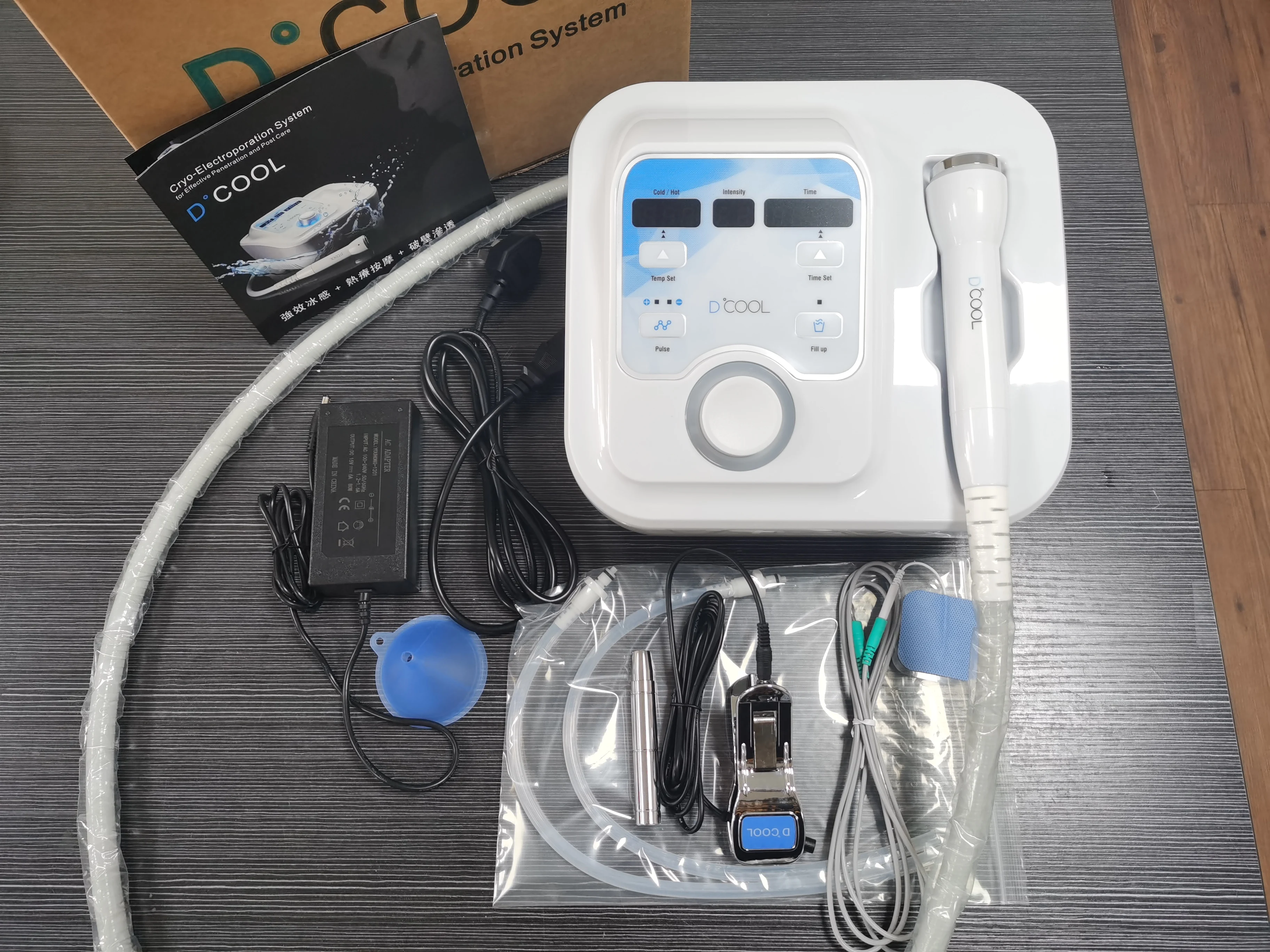 Cold and Hot Infusion Device, Special Ice Hammer Cold Compress Device for Beauty Salons, Home Facial