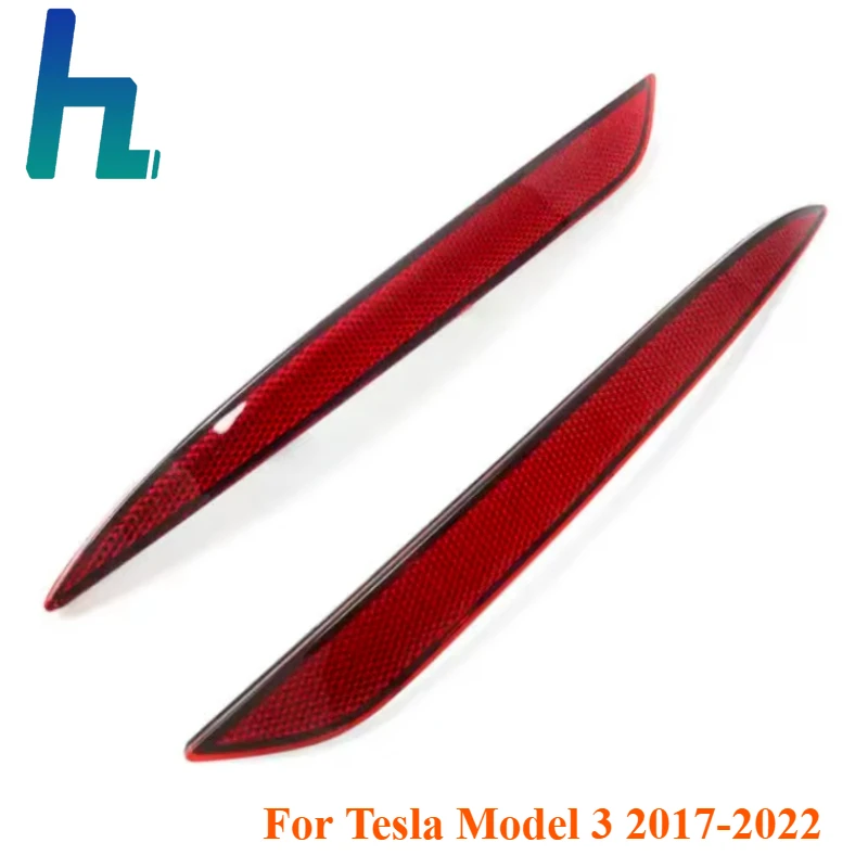 

1077406-00-F 1077407-00-F отражатель заднего бампера, линза света для Tesla Model 3 2017-2022