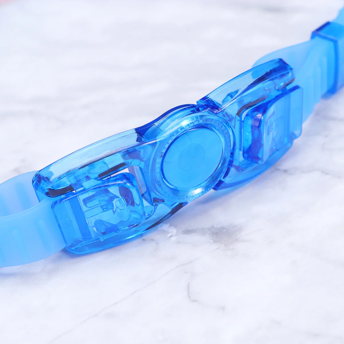 نظارات سباحة مطلية باللون الأزرق مضادة للضباب ولا تسرب للحماية من الأشعة فوق البنفسجية، نظارات سباحة مريحة تناسب الرجال والنساء، معدات سباحة مضادة للضباب #1