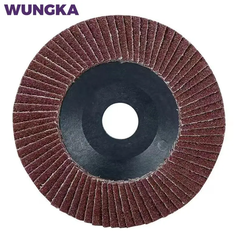 5PCS Flap Discs 100mm 4in Angle Grinder Sanding 60Grit Grinding Wheel Blades for Metal Stainless Steel Iron