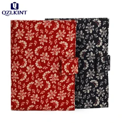 Cotton Empty Knitting Needles Bag Red Organizer Bag for Crochet Hooks Knitting Bag Detachable Sewing Accessories Storage Bag