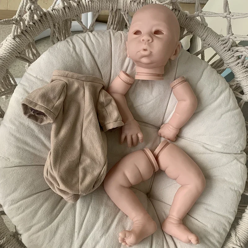 20inch Reborn Eleanor Anne Unfinished Unpainted Doll Parts Doll Kit Newborn Baby Size Blank Kit