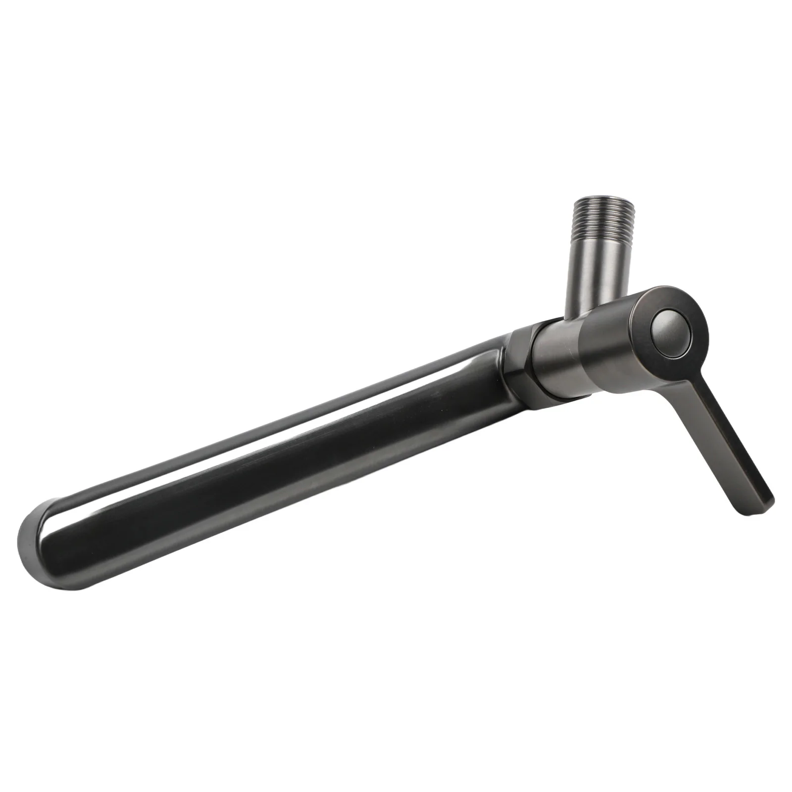 Extended spout kitchen sink for tap with wall mount design and rotatable function for efficient cold water delivery
