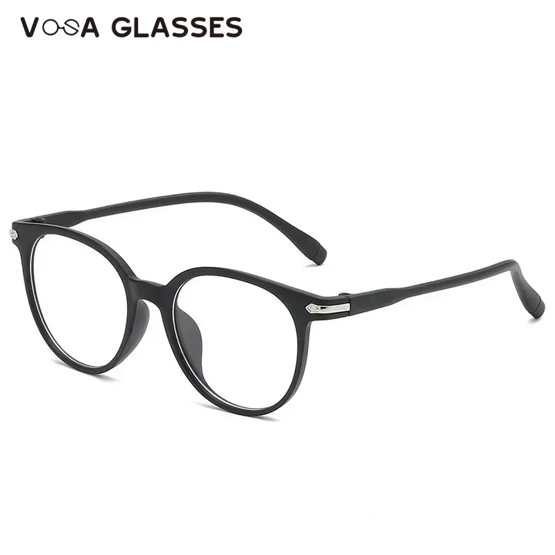 Transparent Computer Glasses Men Women Retro Round Anti Blue Light Computer Glasses Reading Playing Games Eye Protection 2023