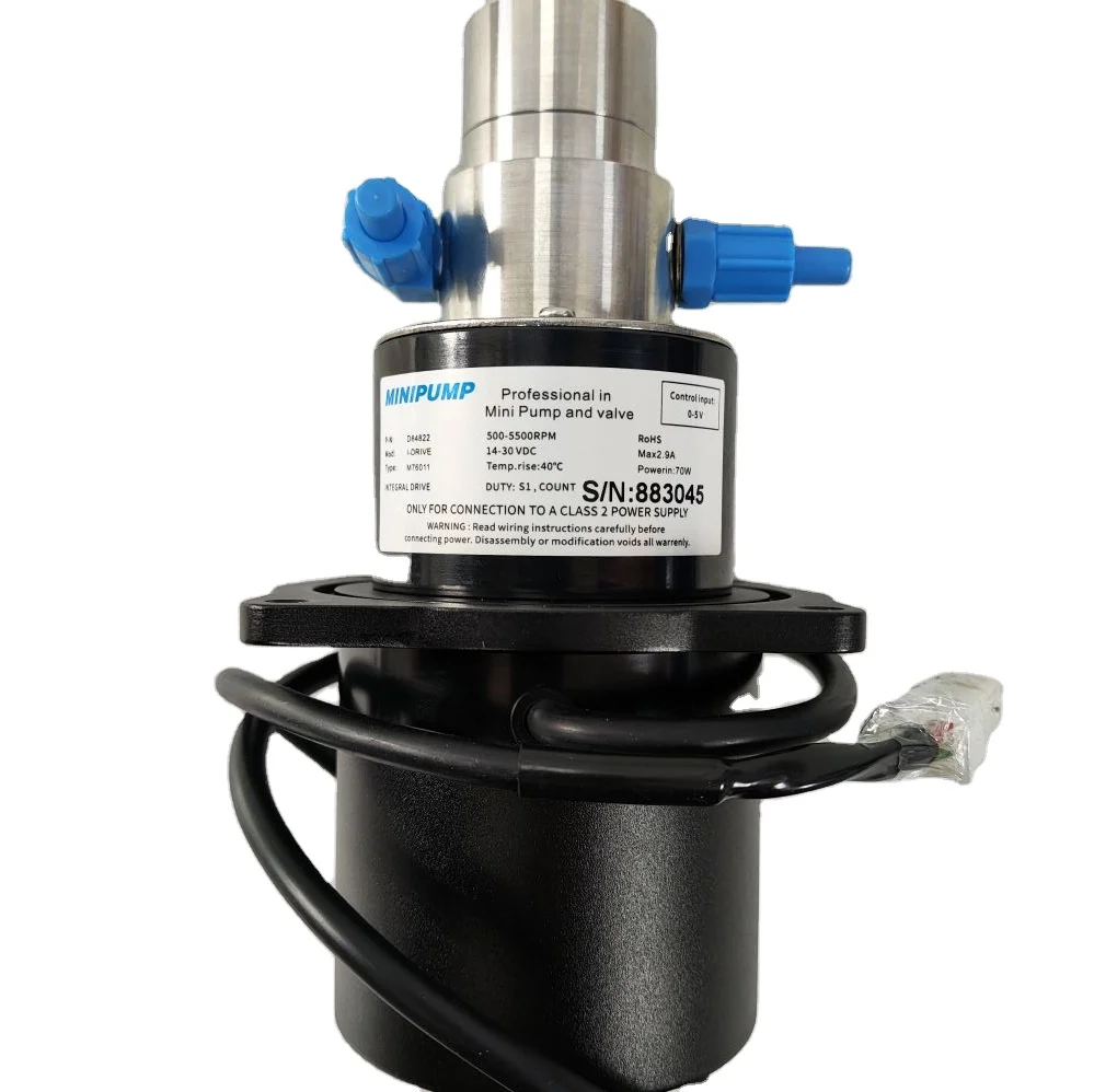 Replace Domino SBS7021 Single Head Black Ink Pump Short Motor Compatible For A Series Continuous Inkjet Printer