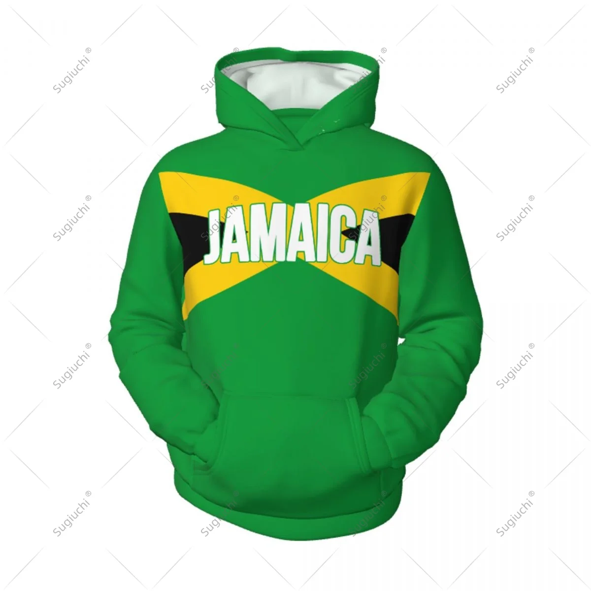 

Unisex 3D Youth Hoodie Jamaica Flag Kids Boys Girls Sweatshirt Pullover Hoodies Polyester