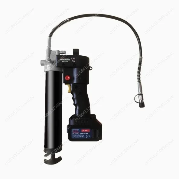 21V Portable Electric Grease Gun 10000PSI Oil-Filling Tool with Digital Lock Button Fully Automatic Syringe Oil Grease gun