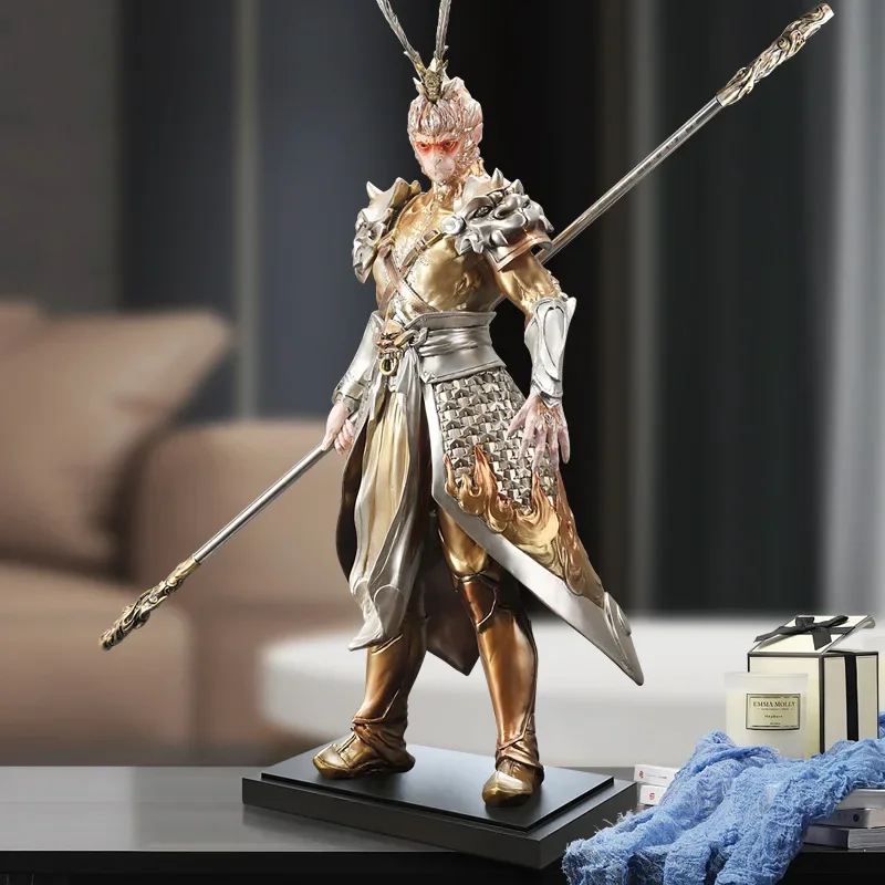 Dou Beats Buddha Ornament Living Room TV Cabinet Home Decorations Qitian Great Saint Sun Wukong Housewarming Opening Gifts