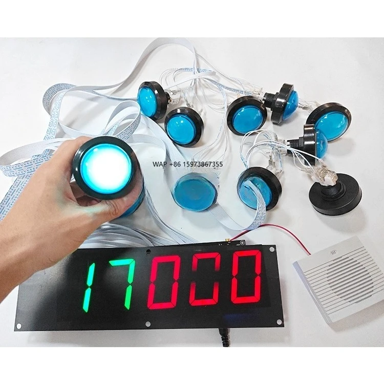 เกมฝึกปฏิกิริยาตอบสนองด้วยแสง LED พร้อมตัวจับเวลา สำหรับกีฬาและการฝึกฝนความเร็ว