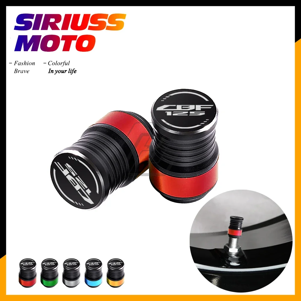 

Motorcycle Wheel Tire Valve Cap Cover Case for Honda CBF125 CBF 125 All Year