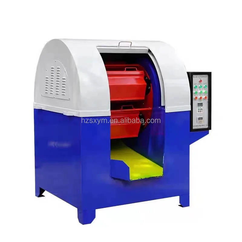 60L High Efficiency Centrifugal Barrel Finishing Machine With Bearing & Engine For Jade/Metal Deburring Easy Operation