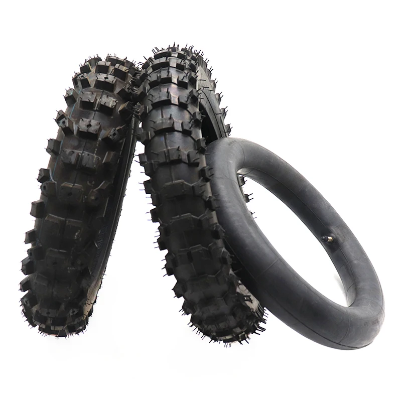 For Off-Road Racing, Motorcycle Tires, Dirt Pits, Bicycles, 80/100-10 Outer Tires, 3.00-10 Inner Tires
