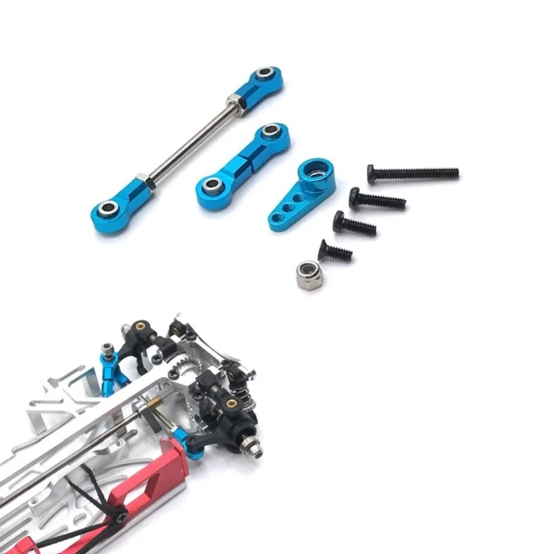 

RC Car Metal Upgrade Steering Linkage 28T Servo Arm For WLtoys 1/28 284131 K969 K979 K989 K999 MINI-Q MINI-Z MINI-D Spare Parts
