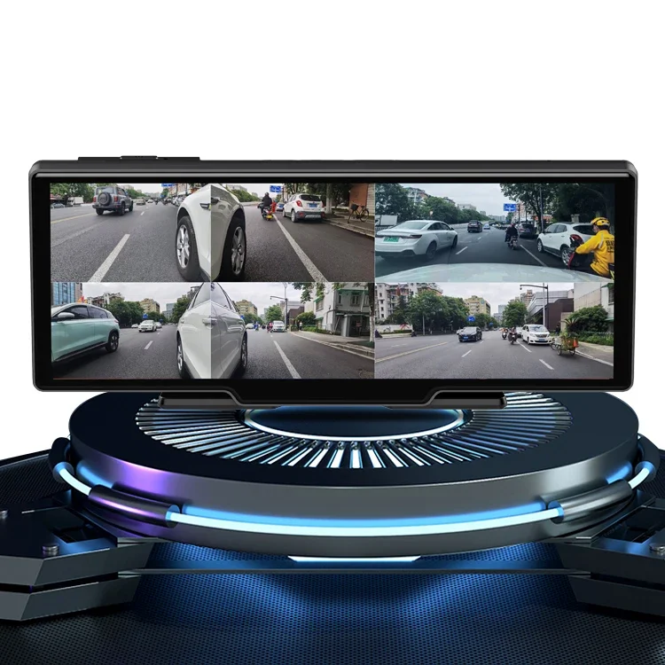 New Product 10inch HD Screen 6 Cameras Video Car Driving Recorder