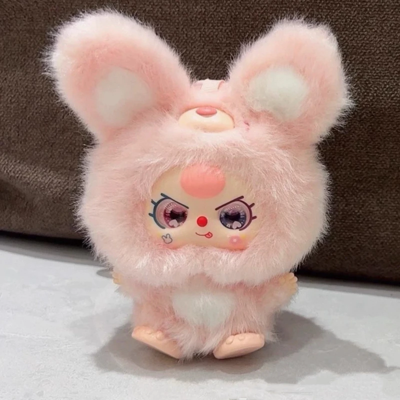 

New Baby Three Mini Hug Series Blind Box Trendy Toy Cute Plush Doll Keychain Bag Charm Gift For Girls