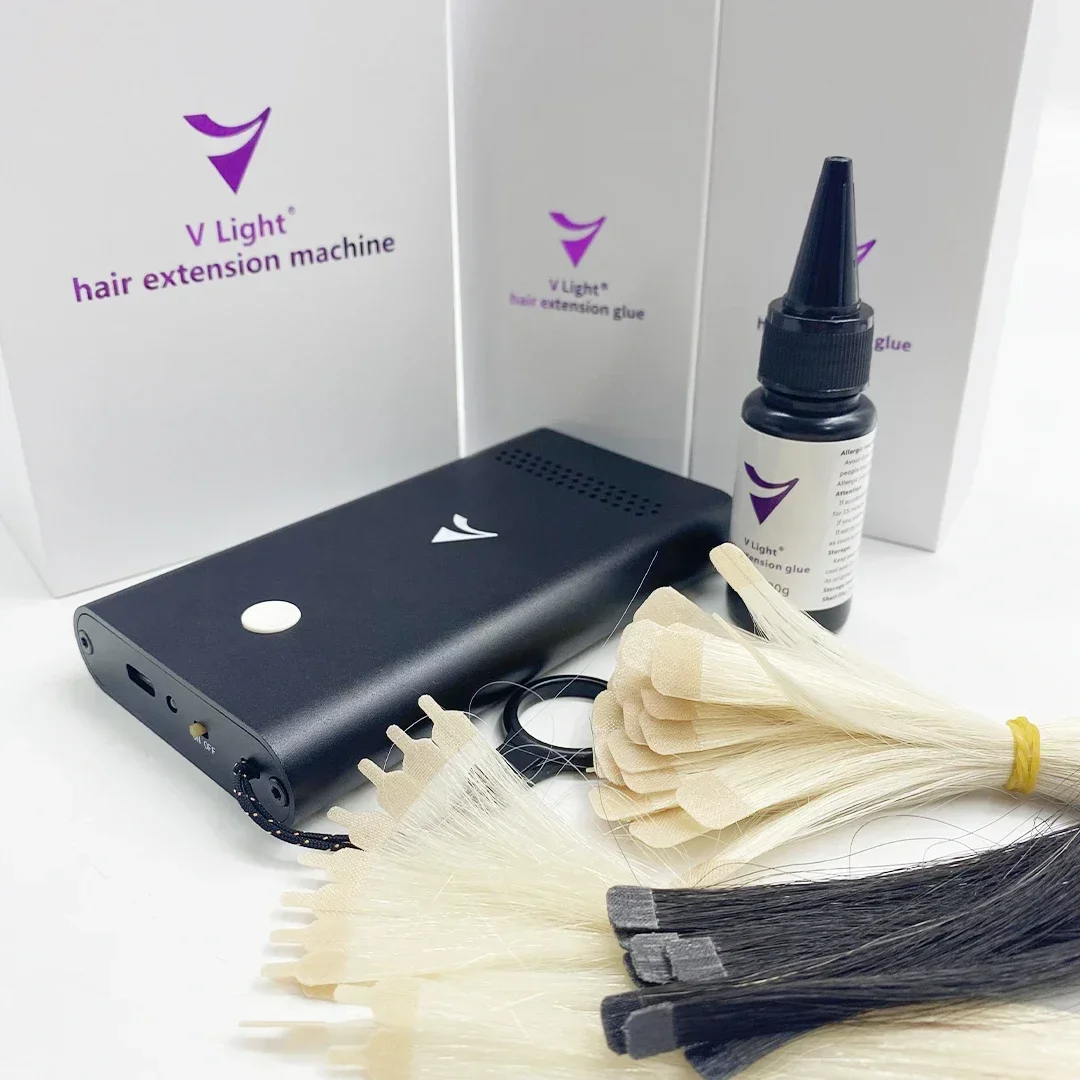 V Light Hair Extension Tools Hair Extension Machine  V Light Human Hair Extensions