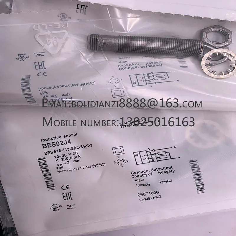 

The brand-new original sensor BES02J4 BES 516-113-SA2-S4-CW warranty for one year in stock