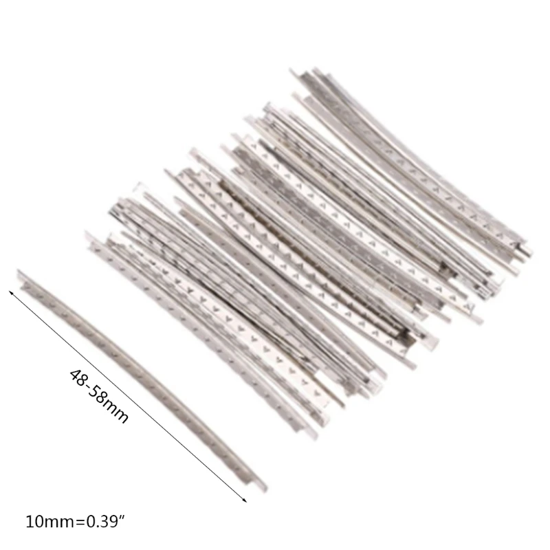 2.2mm Guitar Frets Wire Set 22/24 Frets Acoustic Guitar Fret Wire Set Stainless Steel Guitars Fretboard Wire 24Pcs Set