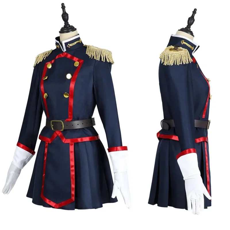 SN88 جديد بالسلاسل الجندي Uzen Kyoka تأثيري أنيمي Uzen Kyouka تأثيري حلي هالوين فستان موحد مكافحة شيطان فيلق 7th U % #