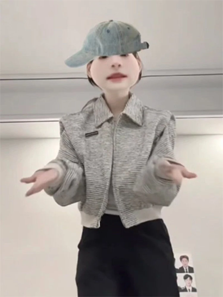 트위드 재킷 빈티지 패션 수트 아우터 여성용 편안한 O넥 내구성 있는 자수 노치드 레이디라이크 여성스러운 턴다운 데일리