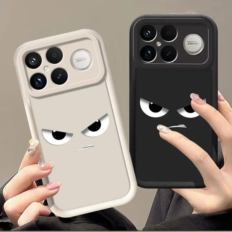 Coque en silicone souple pour Xiaomi Poco F8, housse de protection Ultra résistante aux chocs, motif imprimé œil, Funda