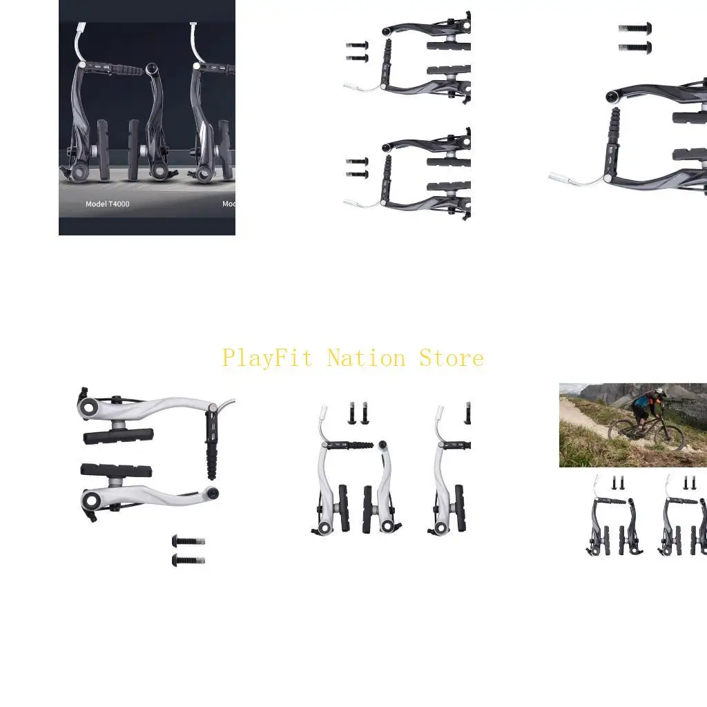 

242F Cycling V Brakes Front Rear Brakes Part Aluminum Alloy Mountain Bike V Brakes