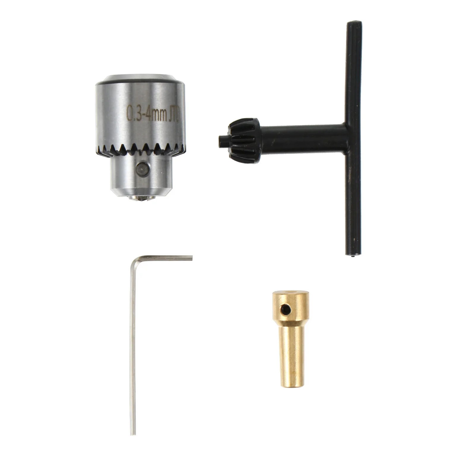 1 مجموعة الحفر تشاك 3-4 مللي متر لقط المدى الكربون الصلب رمح ربط قضيب الحفر الكهربائية مخرطة شنيور يعمل بالبطارية #4