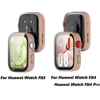 

Защитное стекло + чехол для Huawei Watch Fit 3, бампер, полная защита экрана, защитный чехол для Huawei Fit3, новый аксессуар.