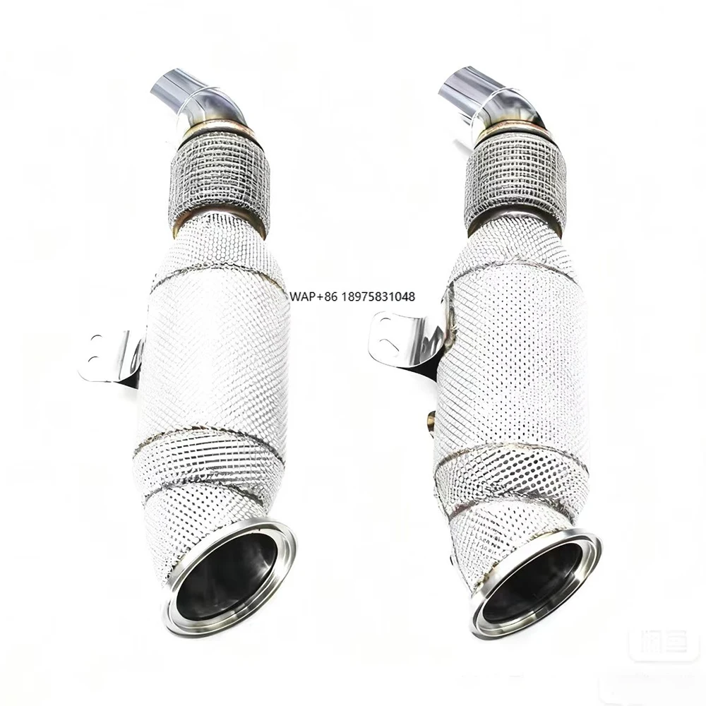 

Modified High-Flow Front Pipe Exhaust for 440i (B58 Engine) High-Flow Front Pipe Exhaust Modification Kit