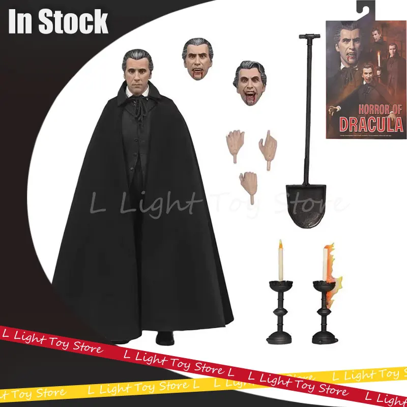 New In Stock Neca 07000 Horror Of Dracula Ultimate Anime Action Figure Collection Doll Model Toy Christmas Birthday Gift Custom