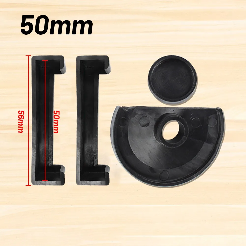 Set of 4 Anti Slip Rubber Pads for Vise with Size Variations 50mm to 80mm Designed to Protect Workpieces and Provide Secure Grip