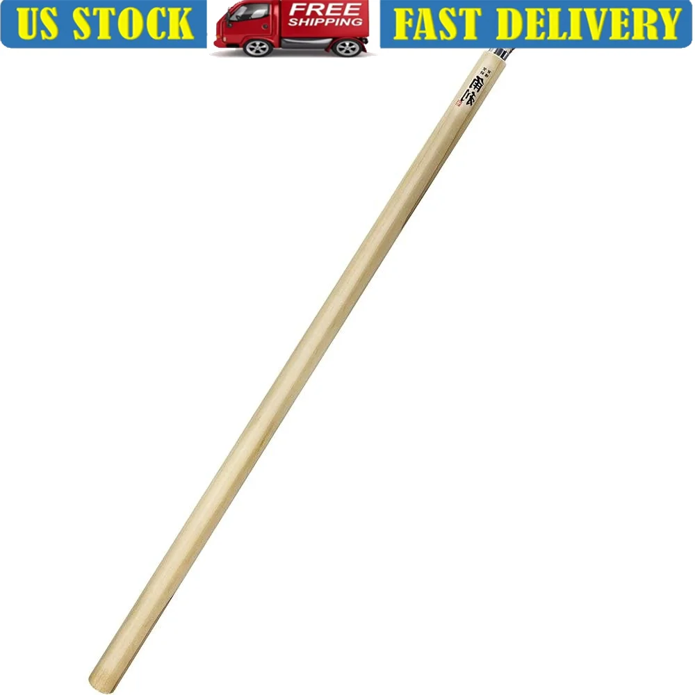 

Japanese Long Handle Sickle 32 Inch Serrated Blade Rust Resistant Weeding Tool with Razor Sharp Stainless Steel Blade