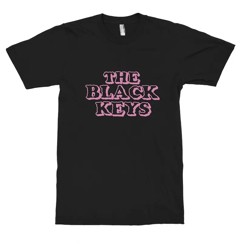 The Black Keys Graphic T-Shirt, 100% Cotton Tee, Men's Women's All Sizes (wr-144)