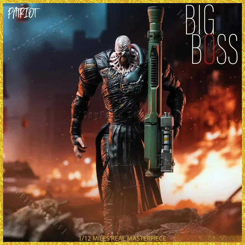 

Original Patriot Studio 1/12 Resident Evil Big Boss In Stock Anime Action Collection Figures Model Toys
