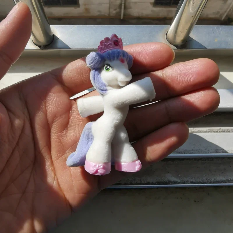 1 szt. Oryginalna niespodzianka w stylu kaczka królewska jednorożec stado Noelle kucyk zabawka w kształcie zwierzątka prezent dla dziewczynki