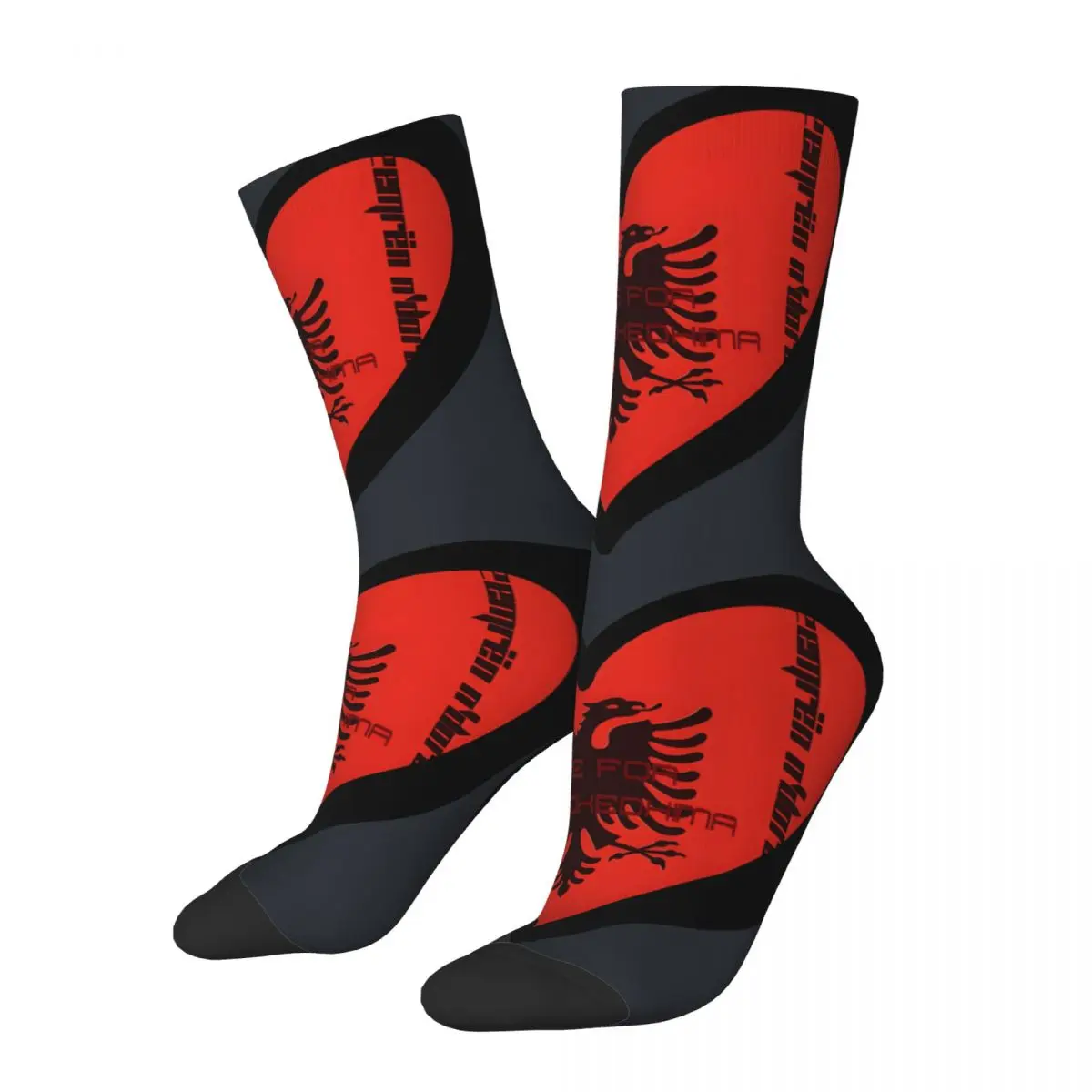 

Crazy compression Vote Kokedhima Sock for Men Harajuku Besa Quality Pattern Crew Sock Casual