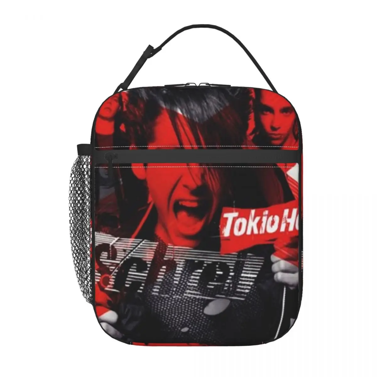 Tokio Hotels Insulated Lunch Bag for Women Portable Heavy Metal Music Rock Thermal Cooler Lunch Box Office Work School