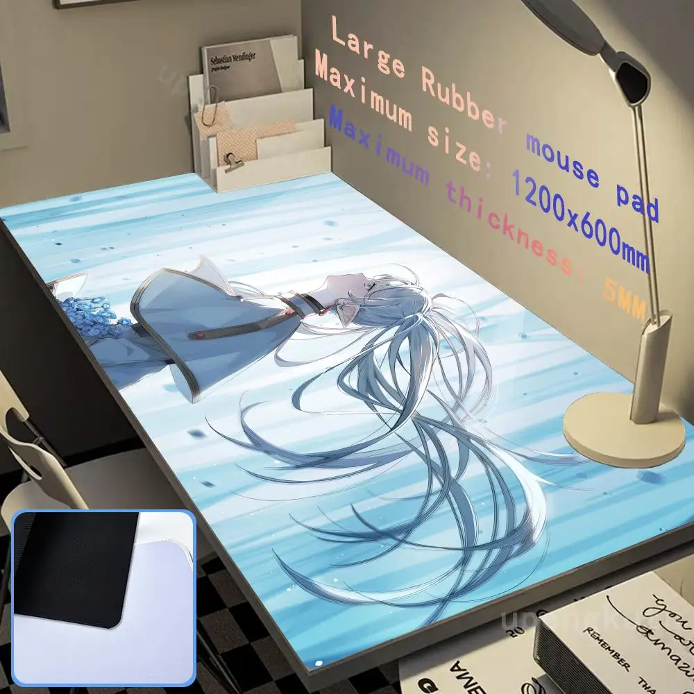 لوحة ماوس Feeren Beyond Journeys End Anime Frieren Fern Stark XXL لوحة ماوس كبيرة مانغا ملحقات لوحة مفاتيح الكمبيوتر حصيرة مكتبية #2