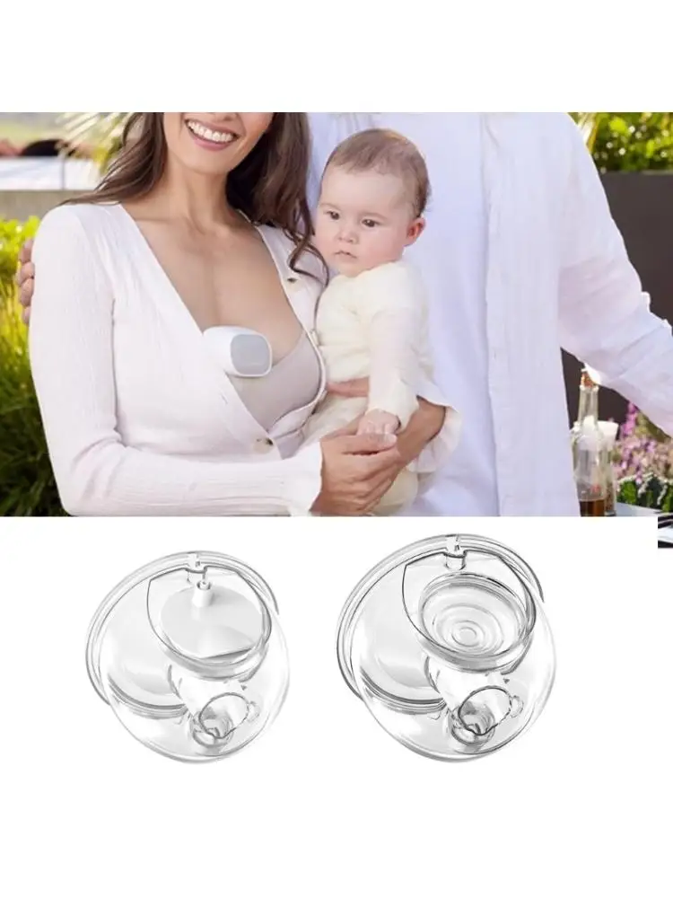 Breast Pump Collection Cover Convenient & Comfortable Collector Cup Breast Pump Replacement Accessories Lightweight