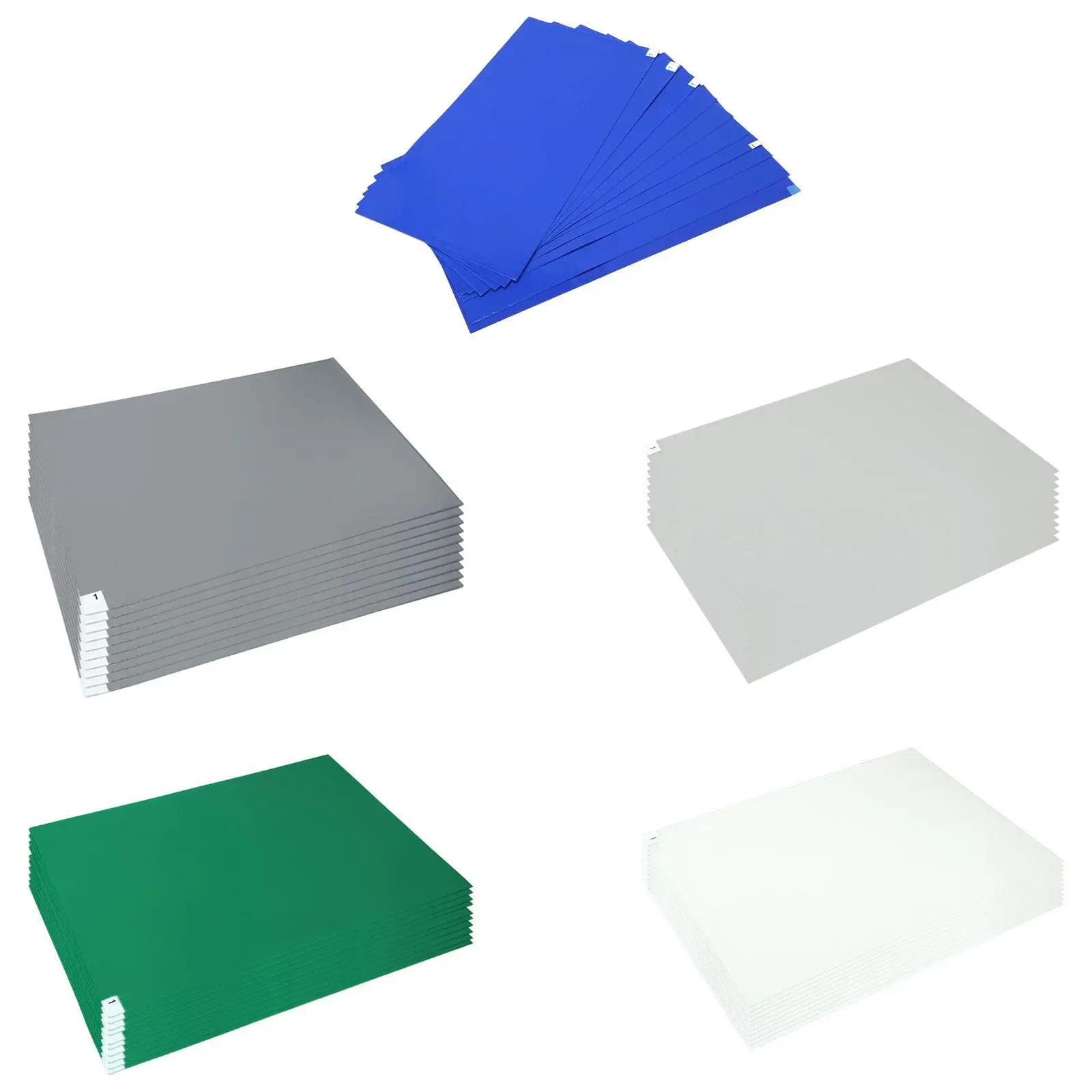 10 Pieces Sticky Mat for Cleanroom Walk Off Mat for Labs Hotels Outdoor