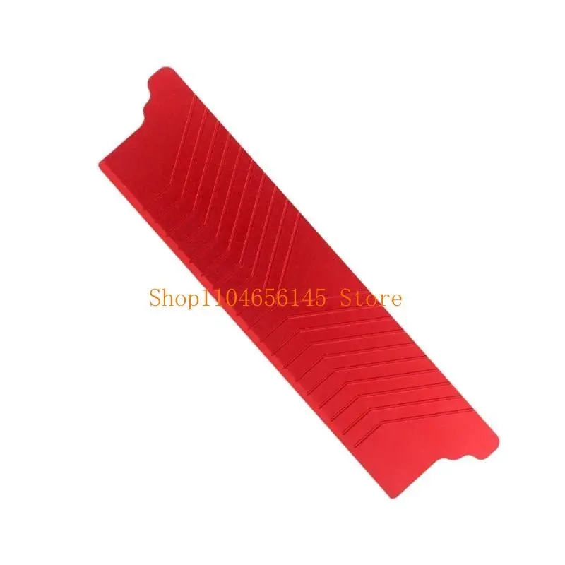 

Aluminum Memory Heatsink Radiator Cooling System Heat Sink Coolers Vest Memory Heat Dissipation Pad for DDR5 Desktop Memory