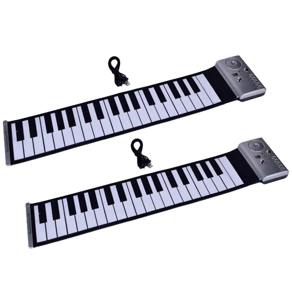 1 個 37 キー電子オルガンポータブル子供楽器 100 音色 100 リズムシルバー早期教育幼児音楽