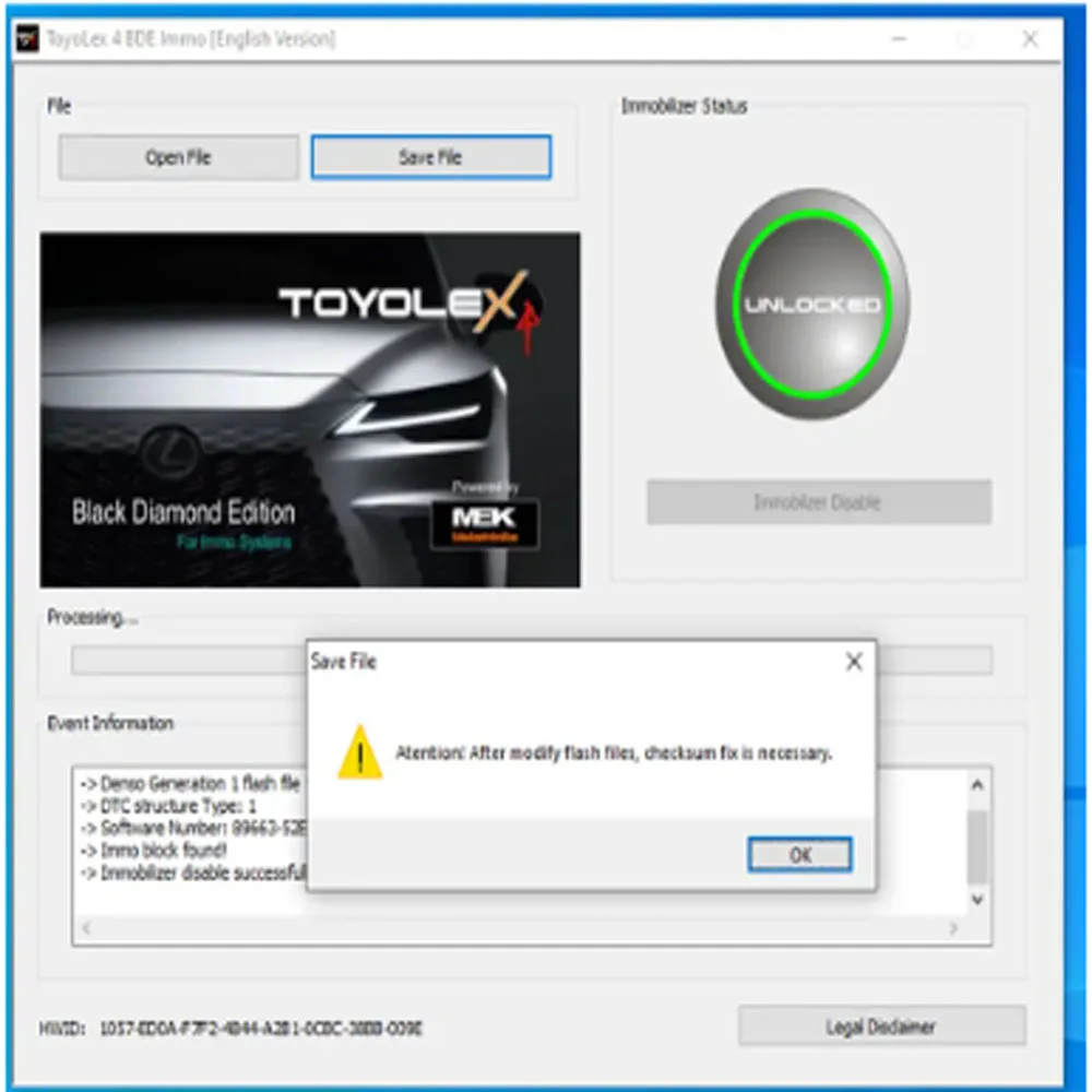 Toyolex 4 & 3 مع أداة برنامج Keygen Denso Lexus Car DTC غير المحدودة PK لـ Mascheramento #3