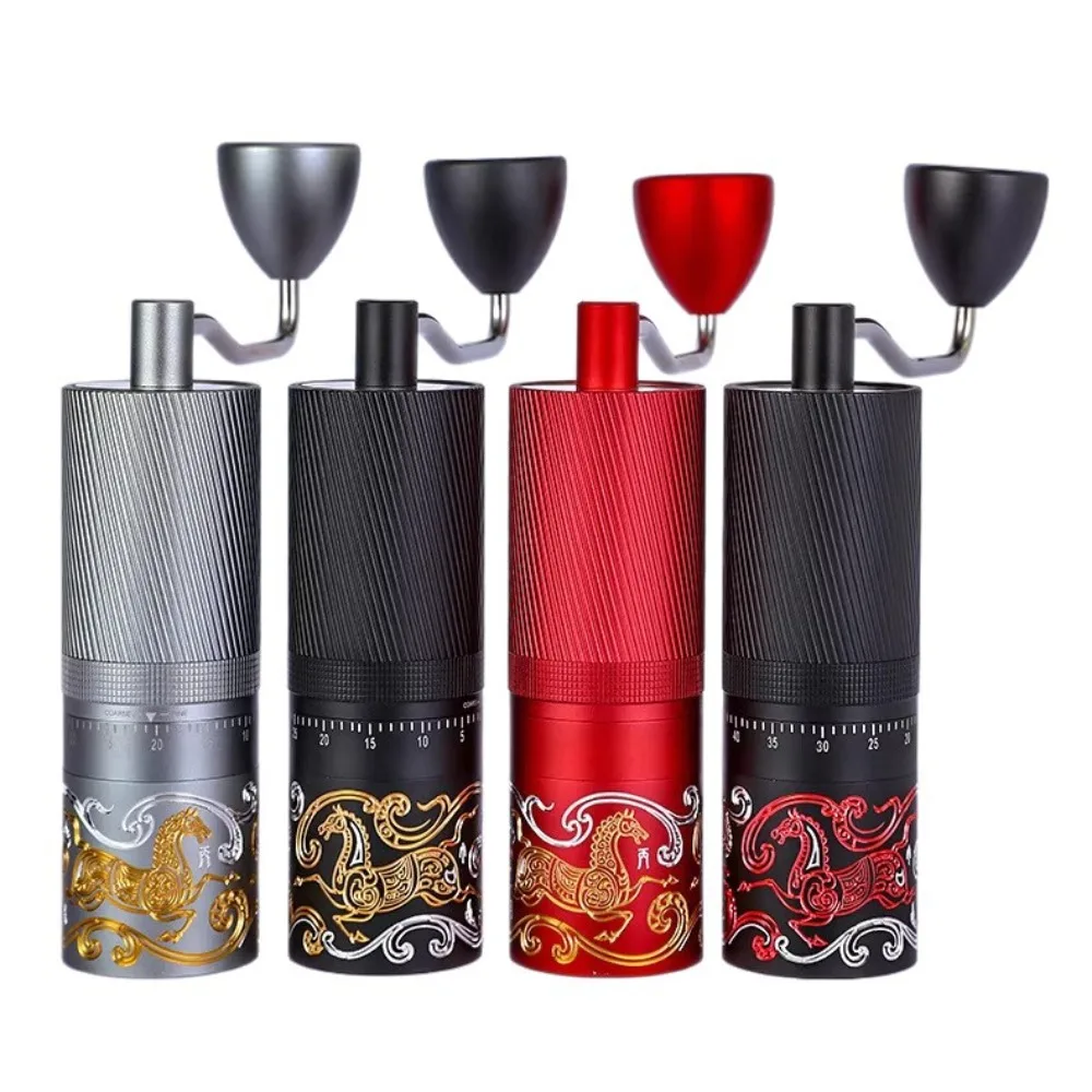 Hand Coffee Grinder External Adjust Ghost Conical Burr Luxury Design for Espresso Pour Over Drip Coffee