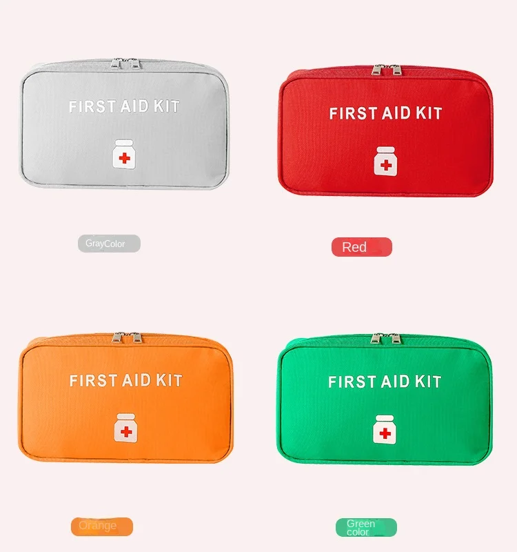 Kit médico portátil para el hogar, botiquín de primeros auxilios para viajes, Campamento humano al aire libre, Kit de emergencia, Kit de supervivencia