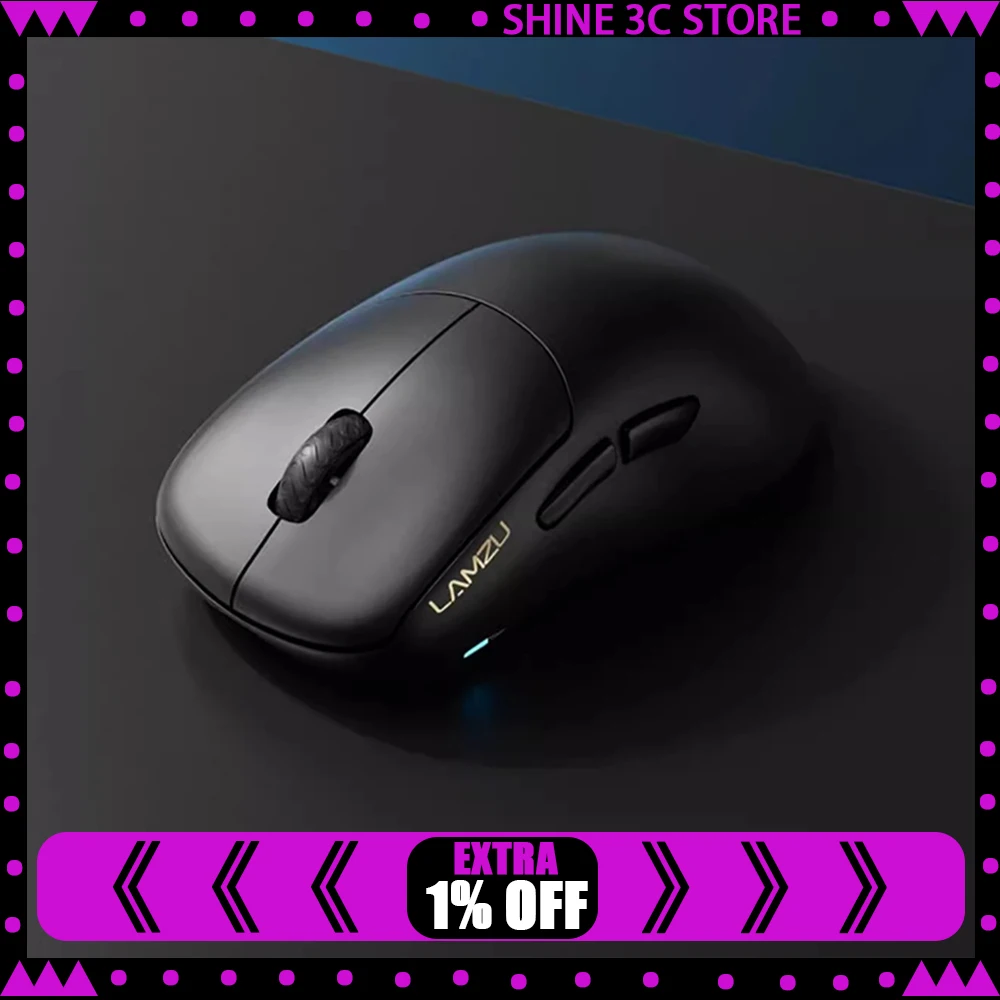 

Беспроводная мышь LAMZU Thorn 3395, сенсор Nordic 52840, игровая мышь 4K 8K FPS, легкий ПК, аксессуары Gmaer, подарки