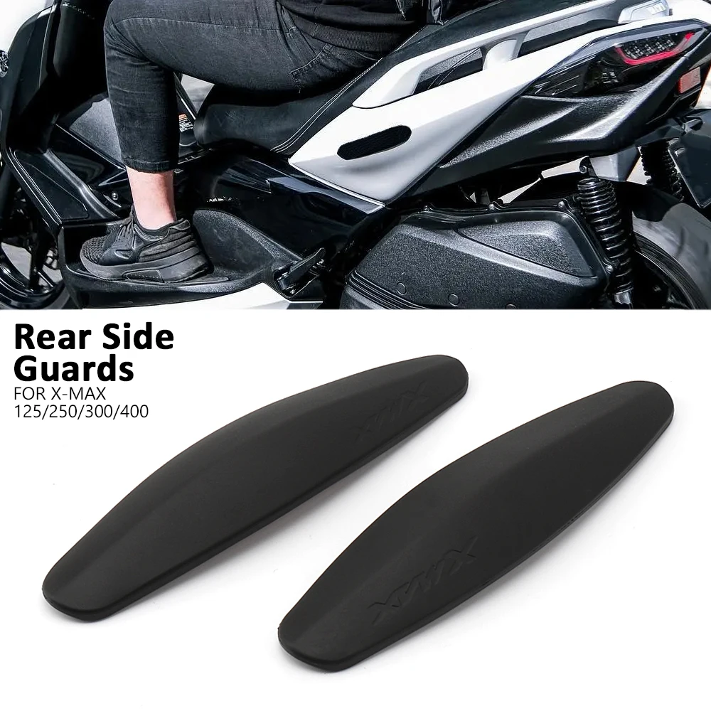 

New For Yamaha XMAX 125 X-MAX 125 X-MAX 250 X-MAX 300 X-MAX 400 Anti Scratch Sticker Black Side Protective Strips Moldings