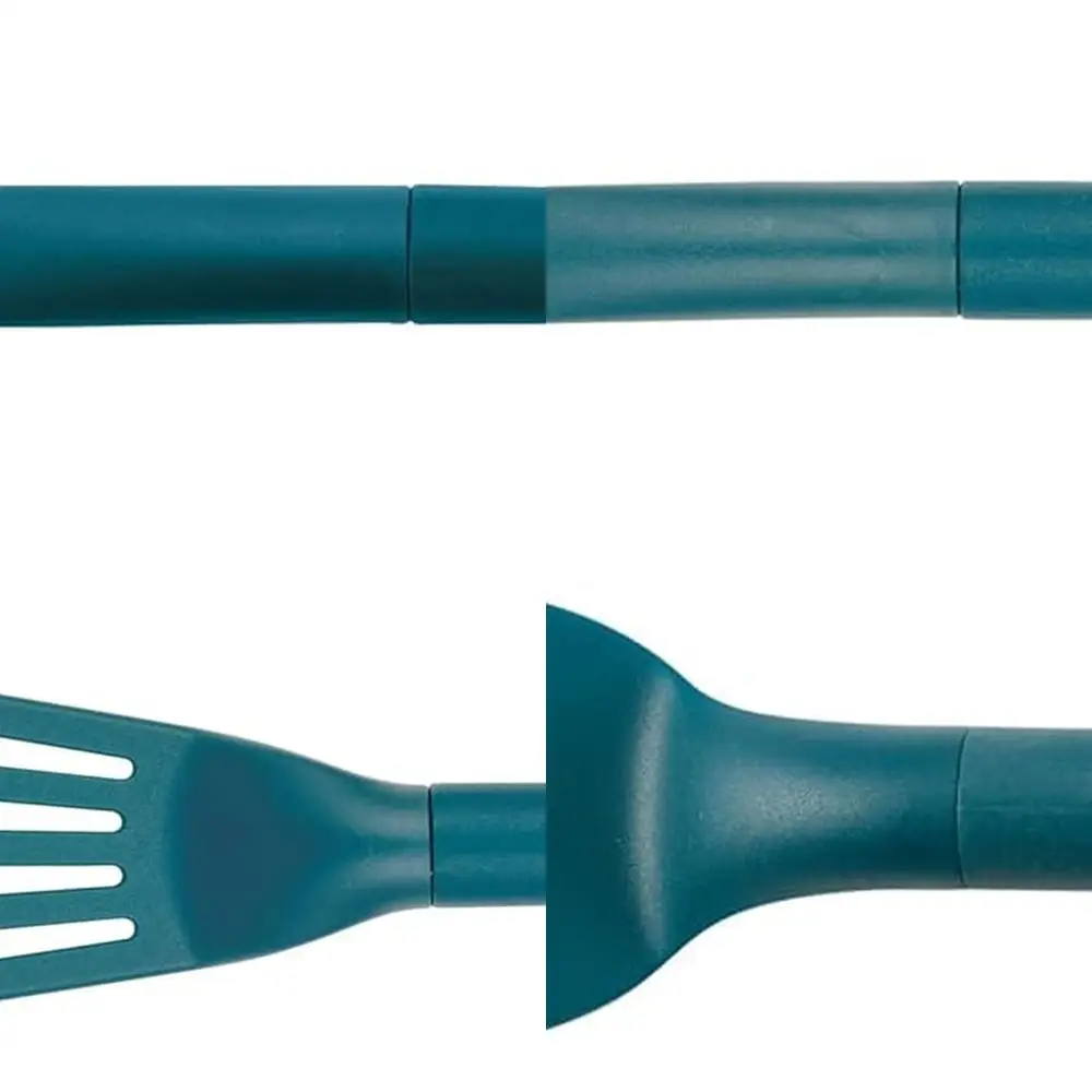 

Nonstick Teal 6-Piece Kitchen Utensil Set for Easy Cooking
