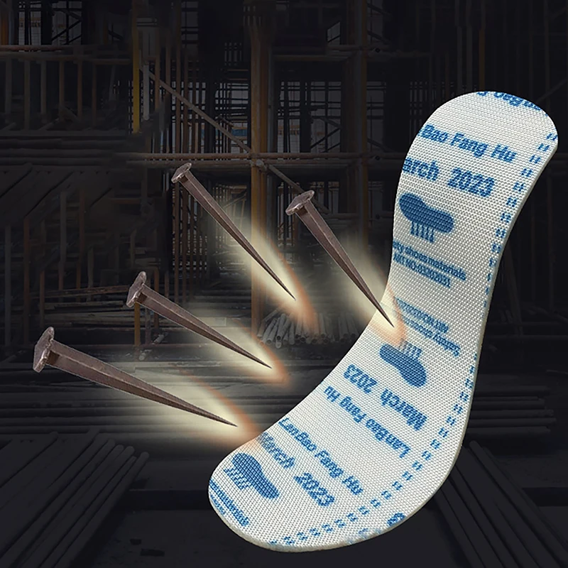 

Outdoor Site Anti-puncture Damping Pads Stab-resistant Insole Anti-piercing Stab-resistant Wear Soft Safety Shoes Insole